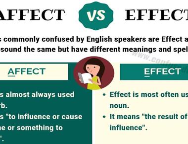Cause and Affect or Effect? Mastering the Difference