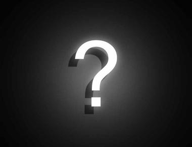 Question Mark Black And White
