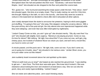 Writing A Horror Story