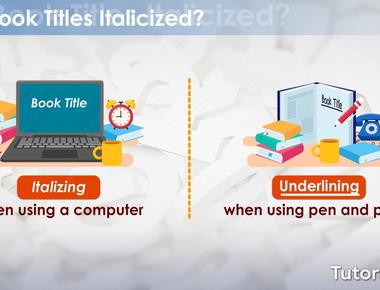 Short Story Titles - Should You Use Quotes or Italics?
